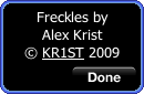 Backside of the Freckles Widget