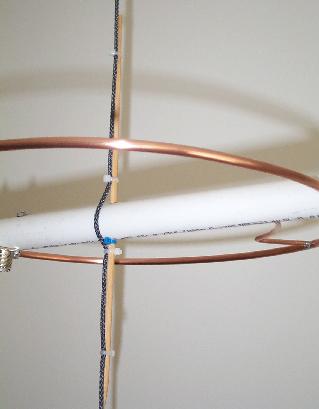 2 Meter Halo Half Wave Loop